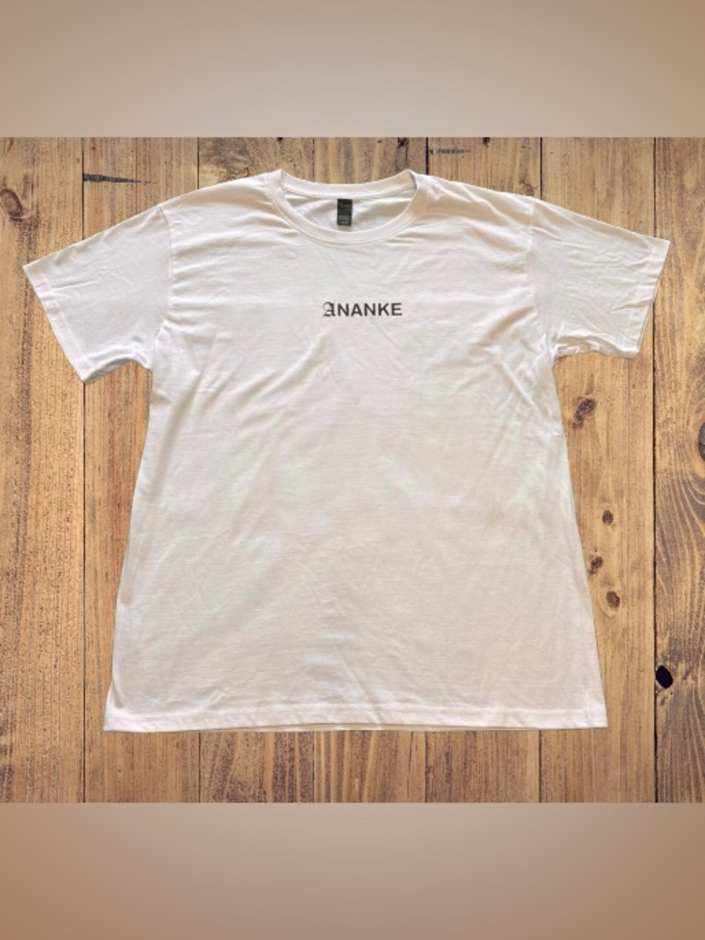 BRAND NEW! White Ananke Graphic T-Shirt